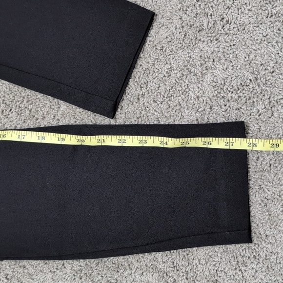 Dalia Black Ponte Pull On Work Pants Size Small - Picture 7 of 10